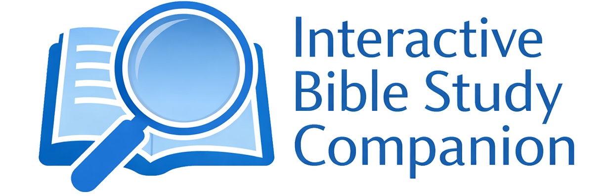 Interactive Bible Study Companion